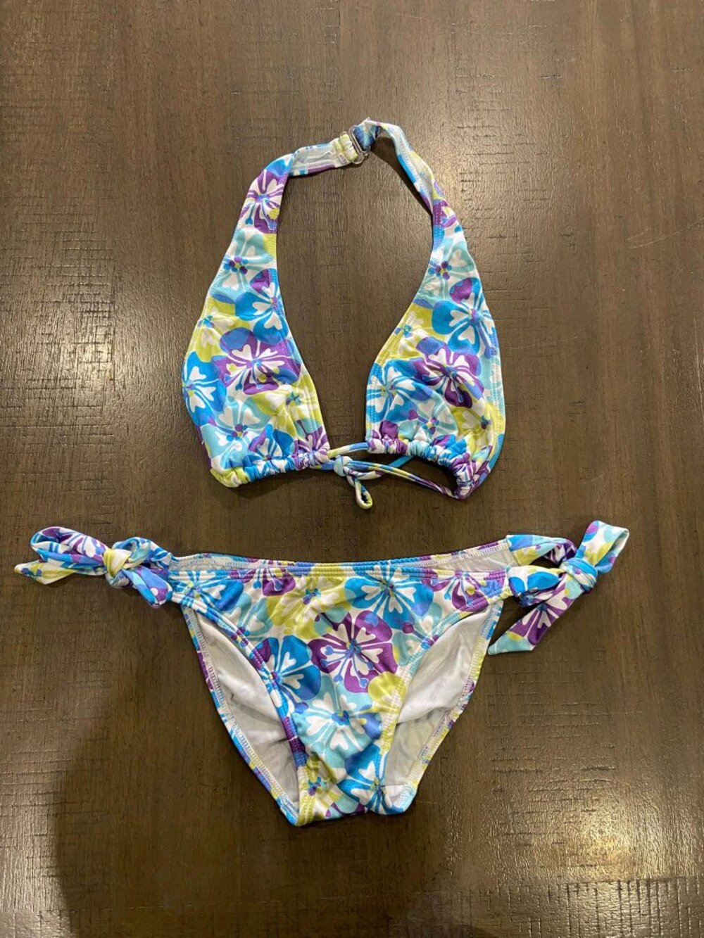 Multicolor swimsuit, 2-piece set - Picture 2 of 12